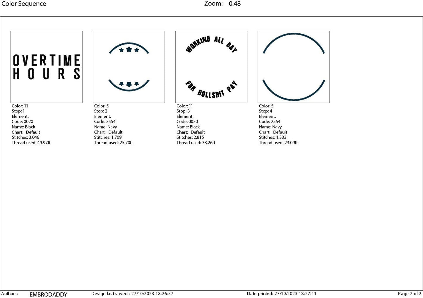Machine Embroidery files, Working all day, dst PES, xxx, hus & more