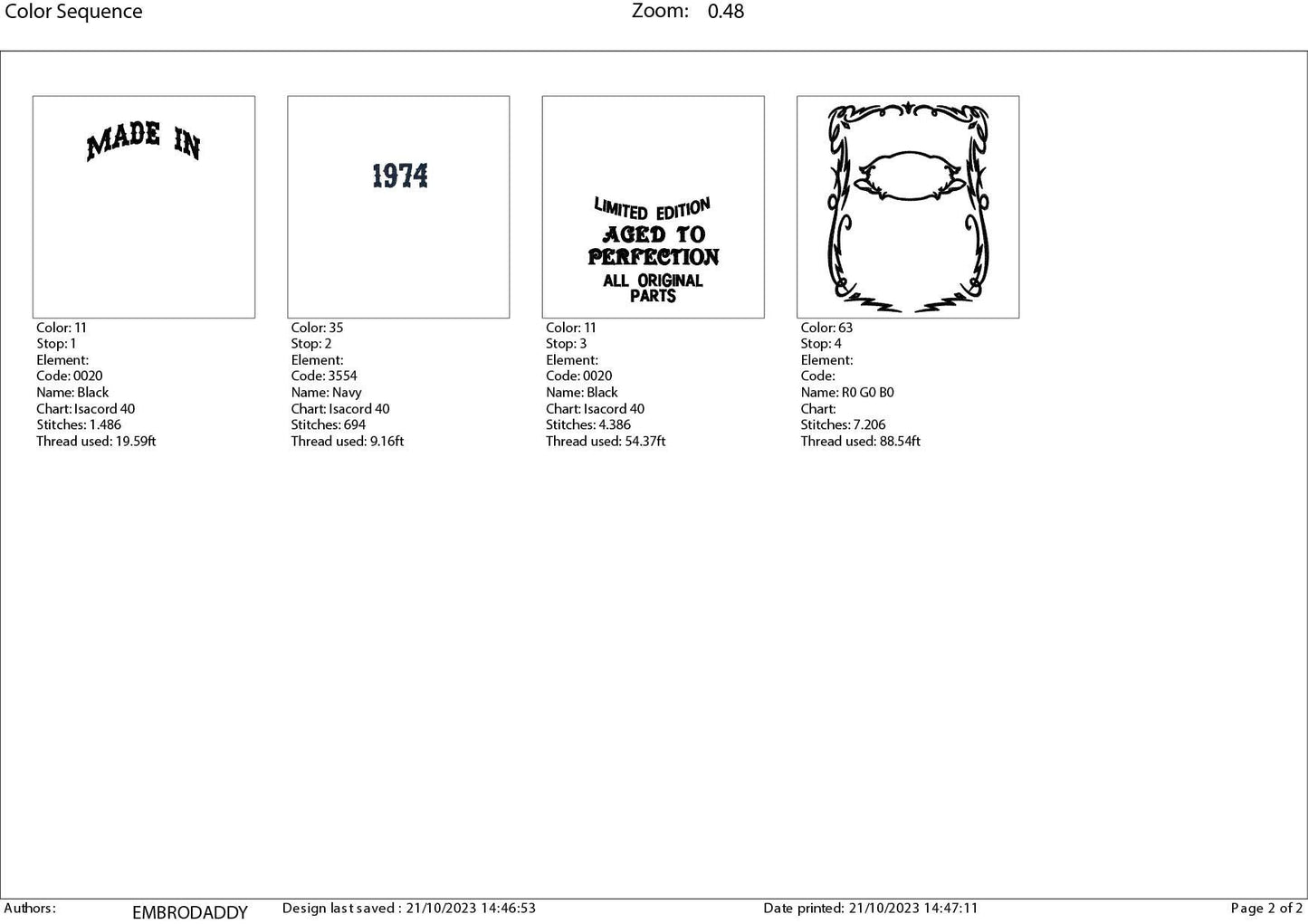 Machine Embroidery files, made in 1974 aged to perfection pes, birthday funny embroidery files, gift idea PES, DST, xxx, hus & more