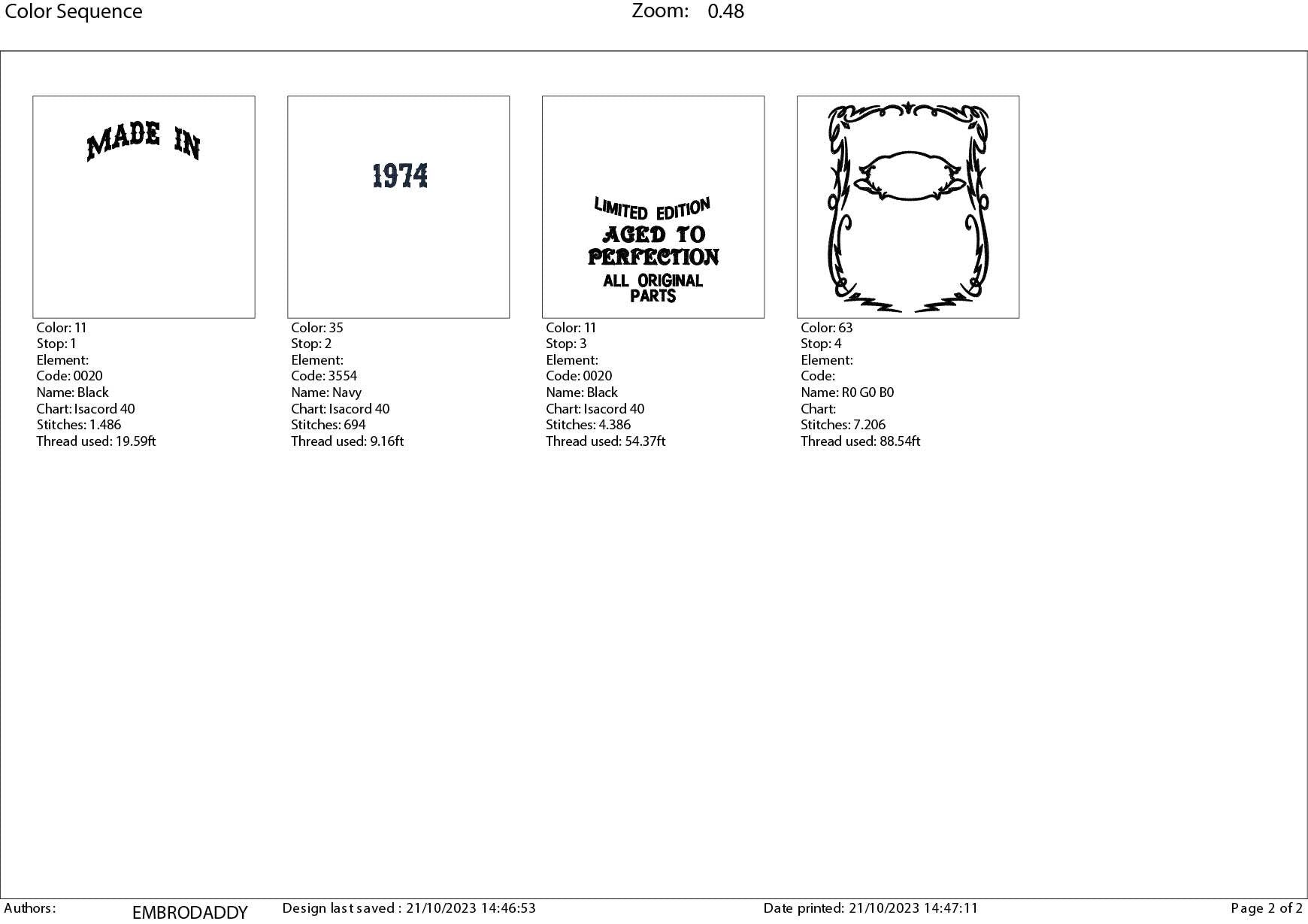 Machine Embroidery files, made in 1974 aged to perfection pes, birthday funny embroidery files, gift idea PES, DST, xxx, hus & more