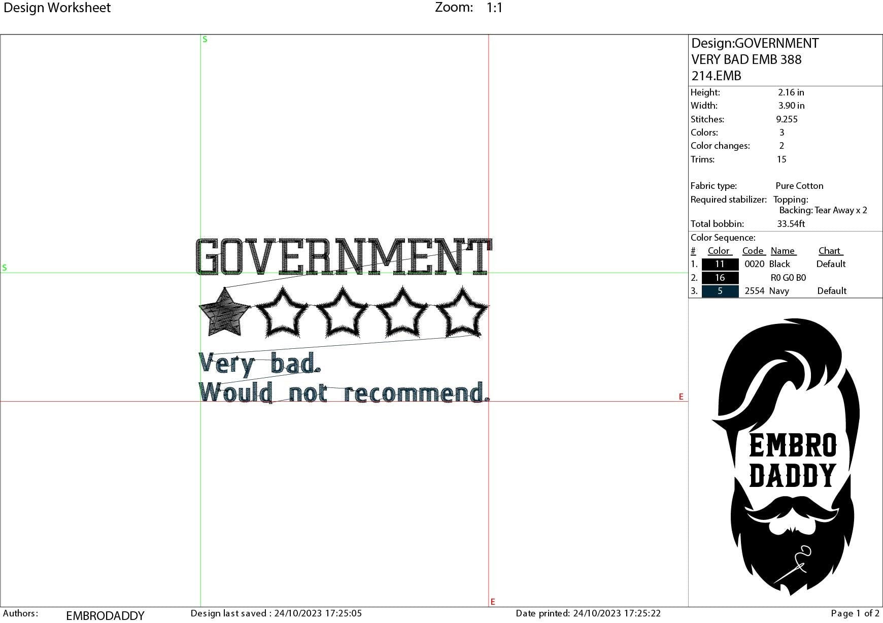 Machine Embroidery files, Government, very bad, PES, xxx, hus & more