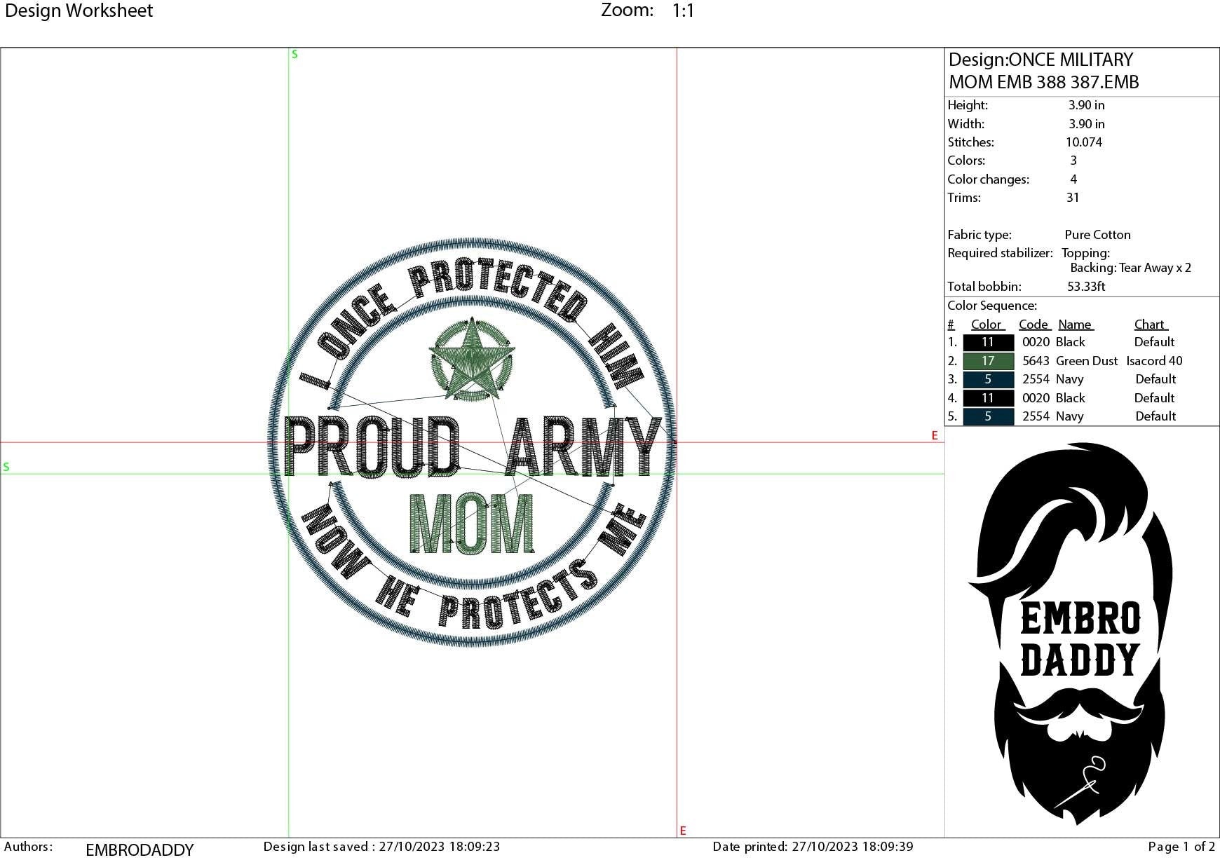 Machine Embroidery files, Proud Army Mom, dst PES, xxx, hus & more