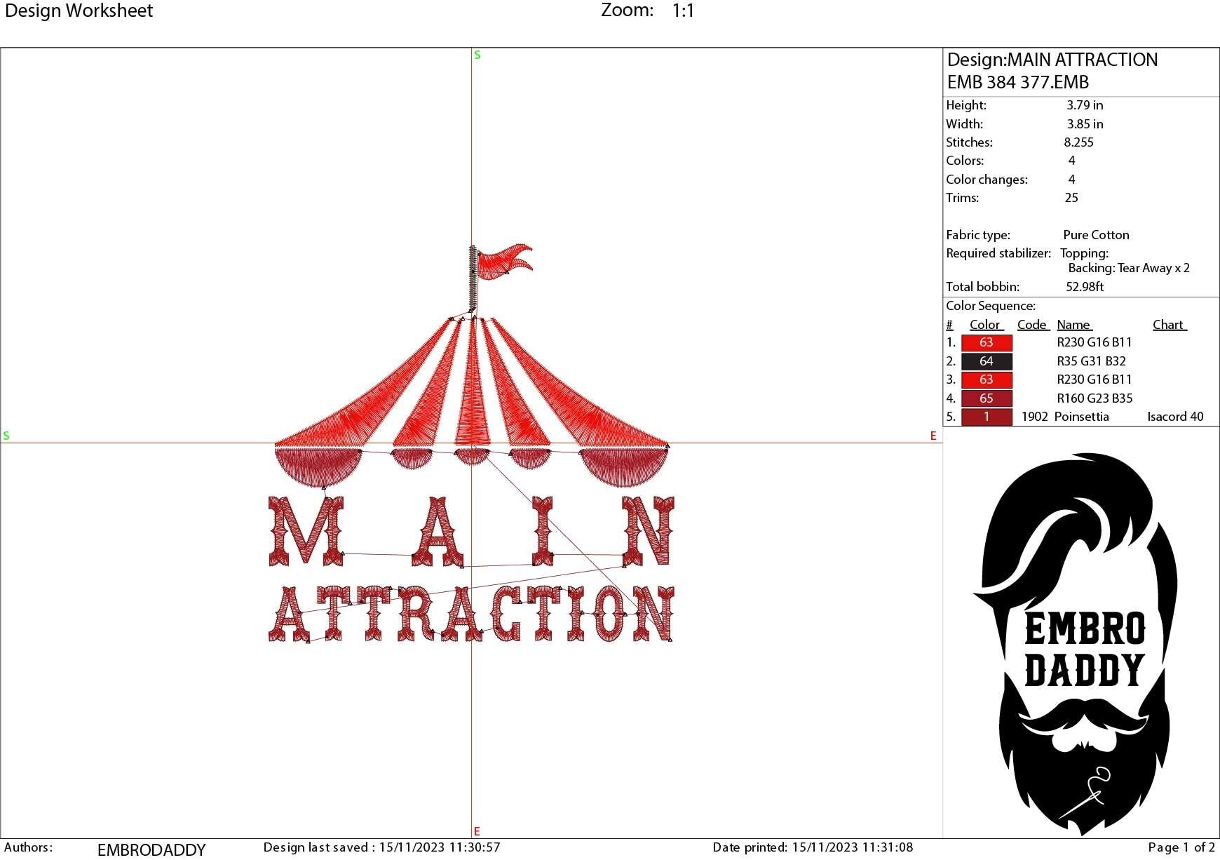 Machine embroidery files, Main attraction, PES, DST, xxx, hus & more