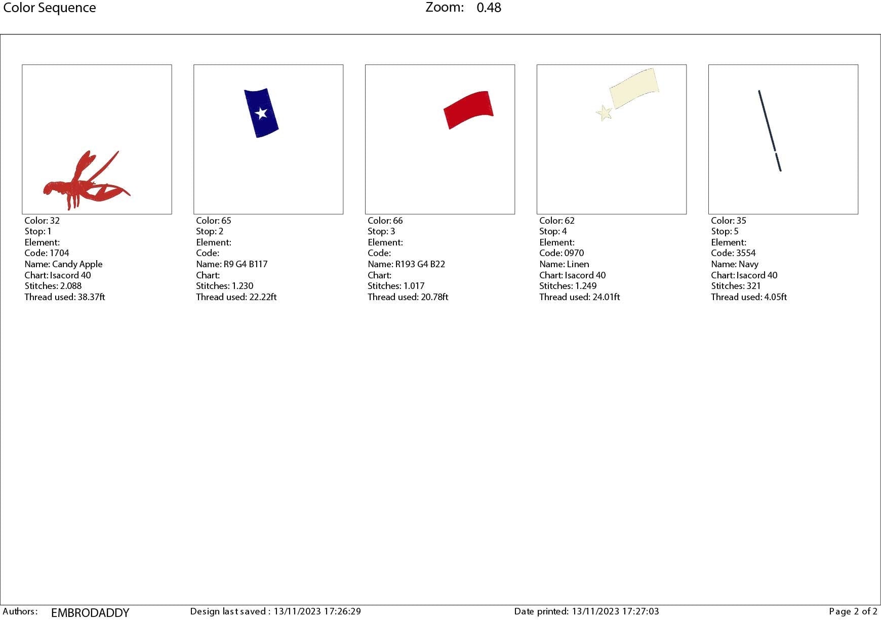 Machine Embroidery files, Crawfish, Texas Flag PES, DST, xxx, hus & more