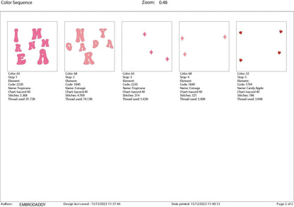 Machine Embroidery files, in my grandma era, embroidery files, PES, xxx, hus & more, embroidery files