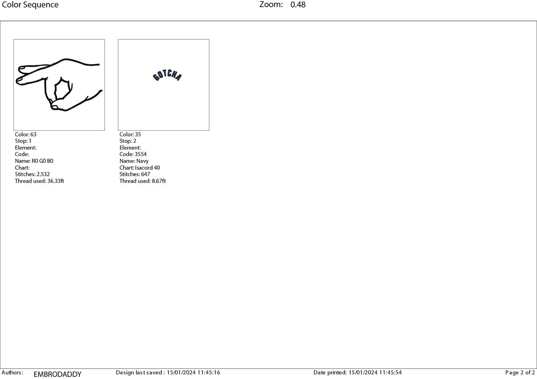 Machine embroidery files, Gotcha Hand, Sarcastic, Funny, PES, DST, hus & more