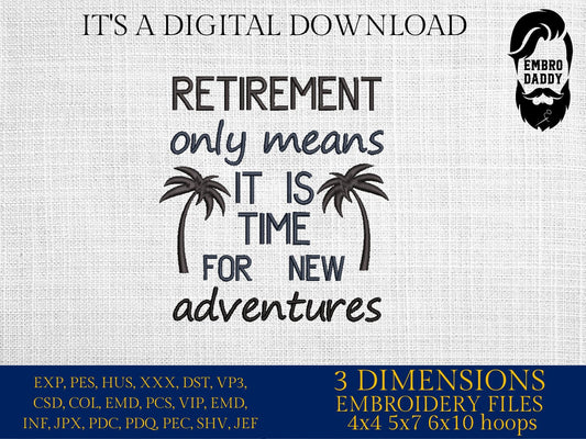 Machine Embroidery files, retirement new adventures, PES, DST, hus & more