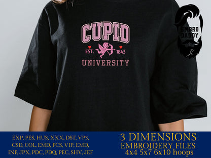 Machine Embroidery files, Cupid University, PES, xxx, hus & more, embroidery files