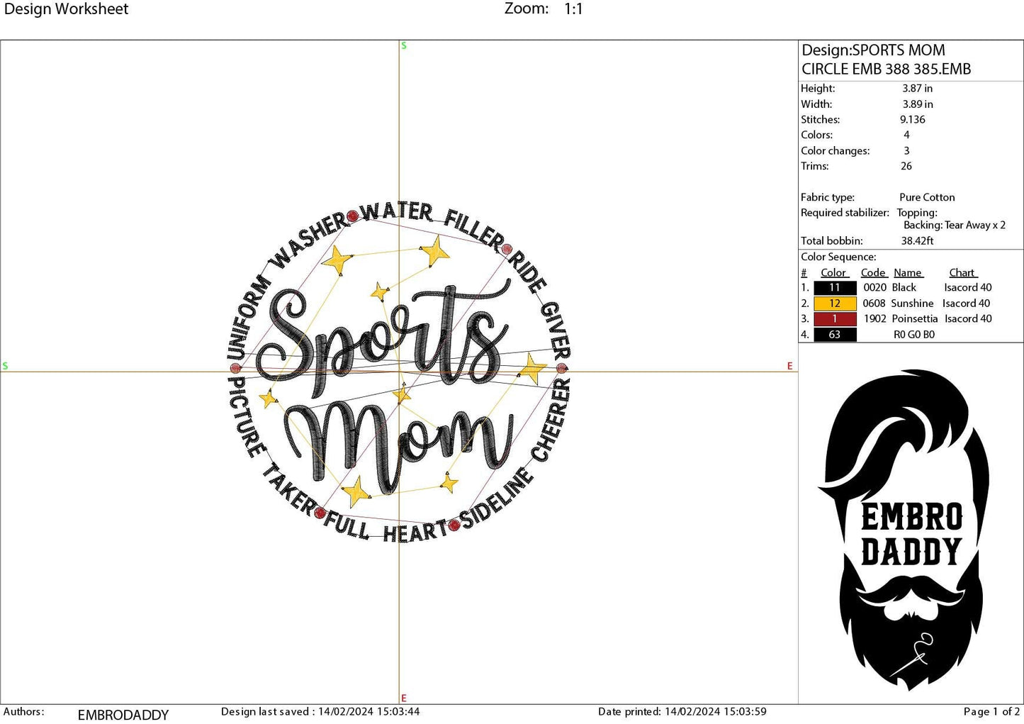 Machine Embroidery files, Sports Mom, funny, PES, DST, xxx, hus & more