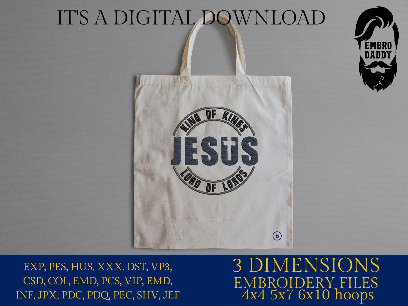 Machine Embroidery files, Jesus, christian, PES, xxx, hus & more