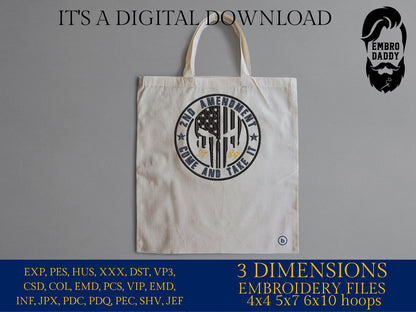 Machine Embroidery files, American Flag, 1776, skull, badass, PES, dst, xxx hus & more