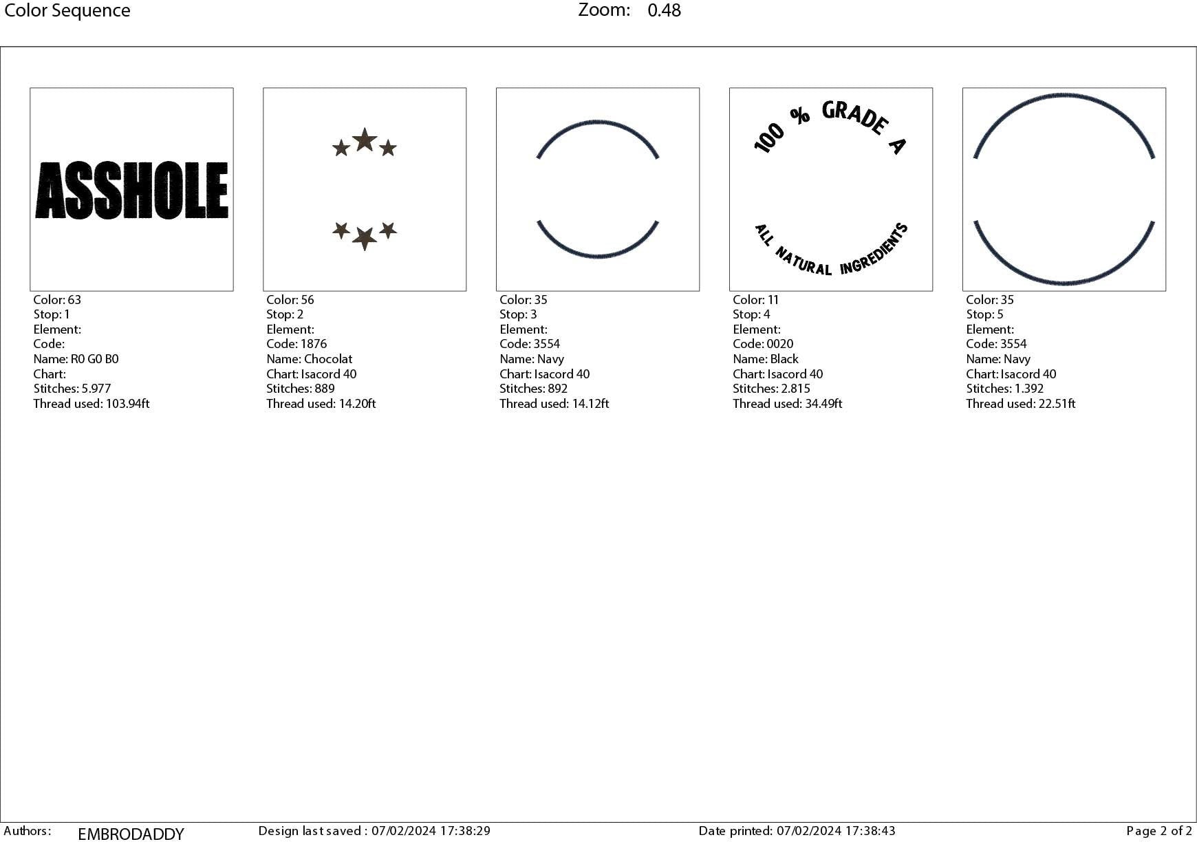 Machine Embroidery files, 100 % grade a As*hole, PES, DST, xxx, hus and more