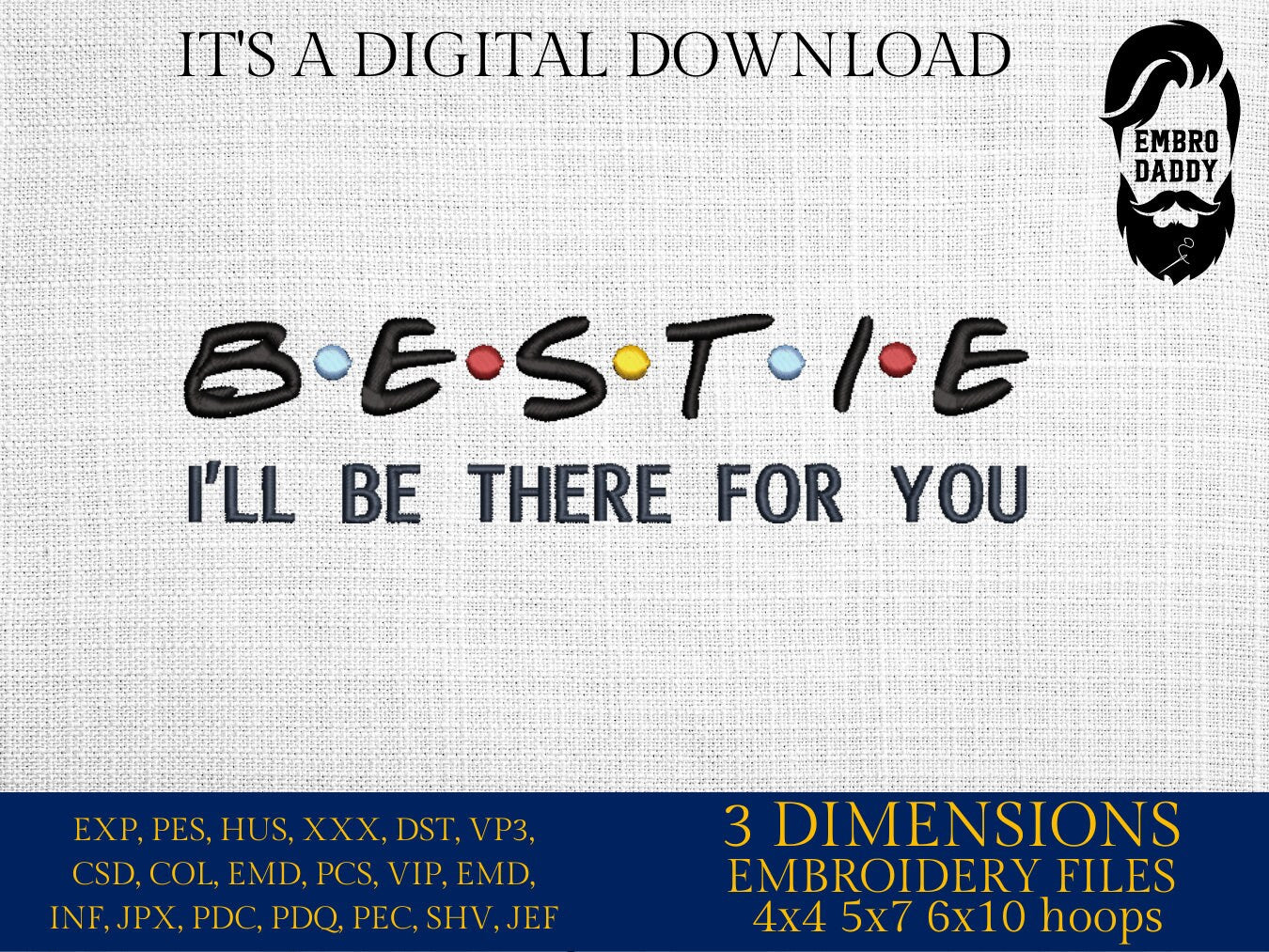 Machine Embroidery files, bestie, dst ,PES, xxx, hus & more