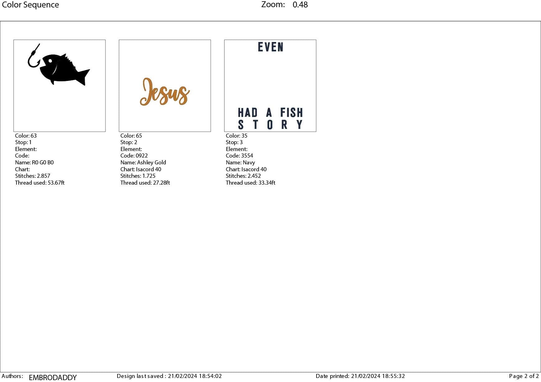 Machine Embroidery files, Even Jesus has fish story, Fishing, Christian, PES, xxx, hus & more