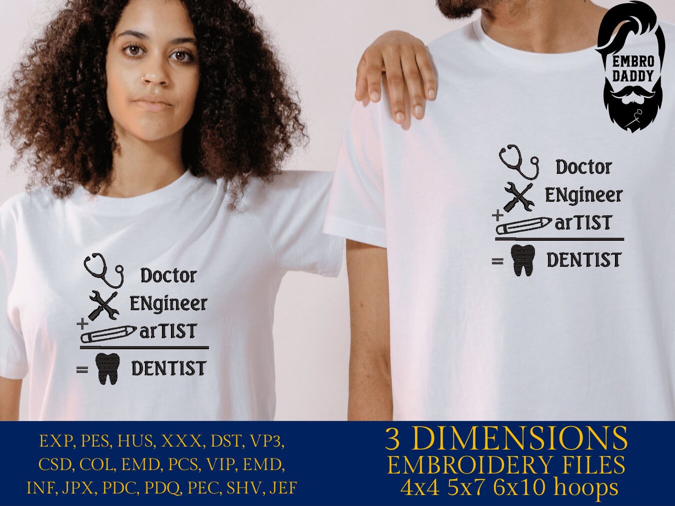 Machine Embroidery files, Dentist, DST, PES, xxx hus & more,