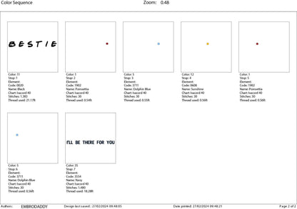 Machine Embroidery files, bestie, dst ,PES, xxx, hus & more