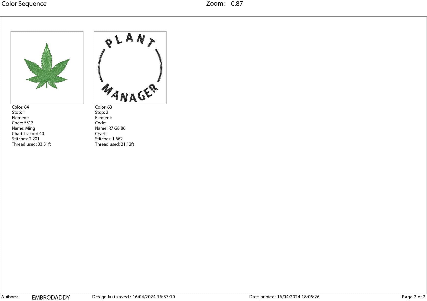 Machine Embroidery files digitized for hats, plant manager, embroidery files, bigfoot Design, PES, xxx hus & more