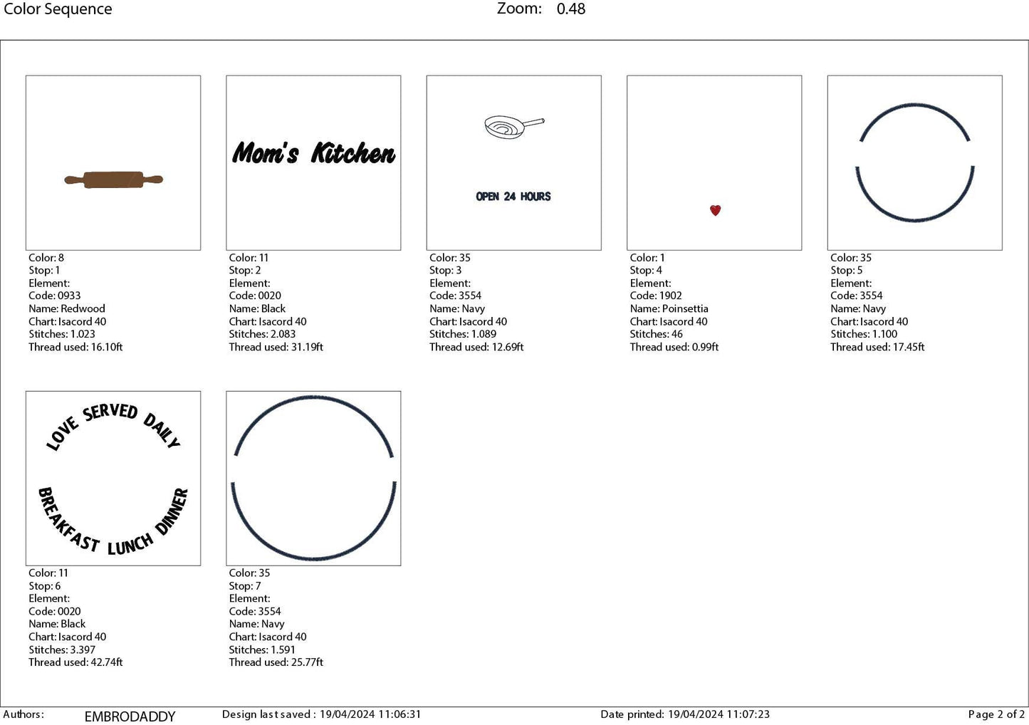 Machine Embroidery files, Mom's Kitchen , PES, DST, xxx, hus & more