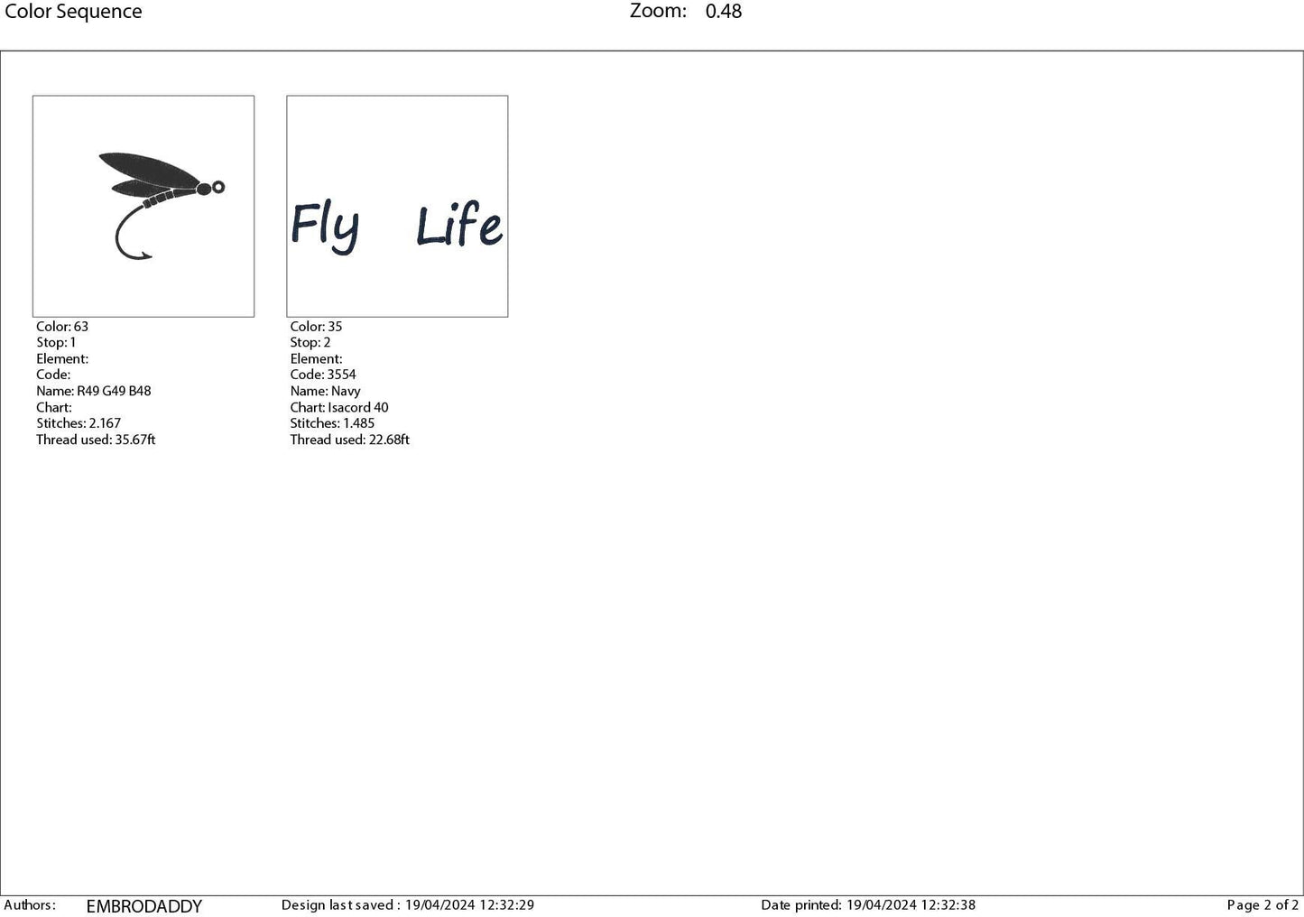 Machine Embroidery files, Fly Life, PES, DST, hus & more