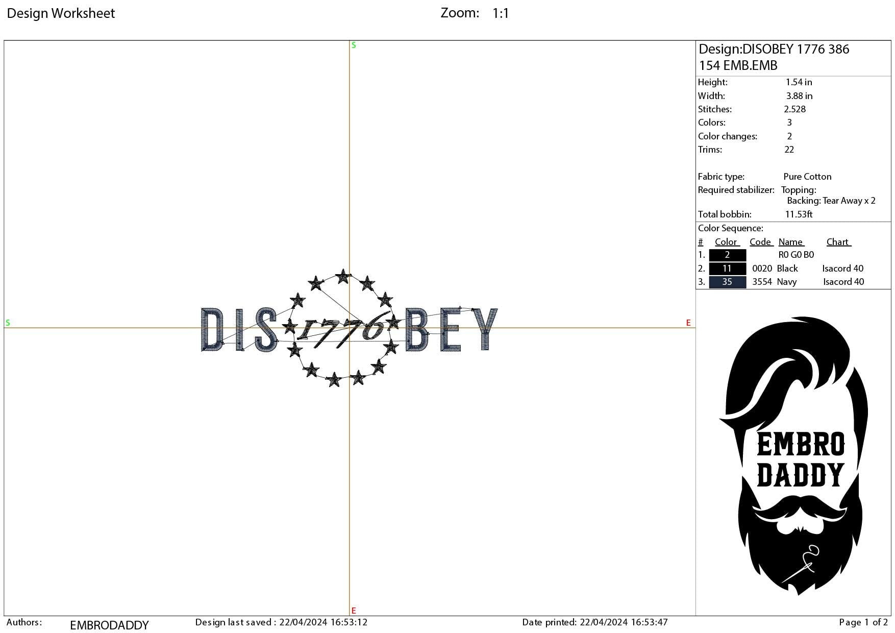 Machine Embroidery files, Disobey, 1776, Betsy ross, DST, PES, xxx hus & more,
