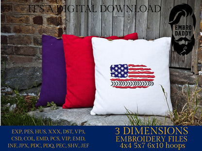 Machine Embroidery files, USA flag, Welding Pattern, Welding Pool , PES, DST, xxx, hus & more