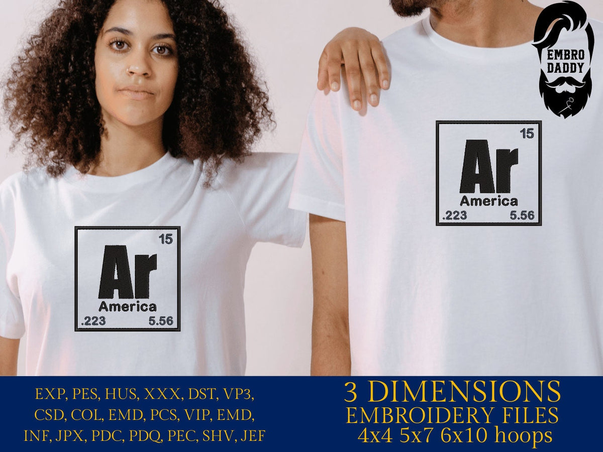 Machine Embroidery files, Rifle, America, PES, dst, xxx hus & more