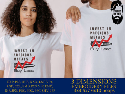 Machine Embroidery files, invest in precious metals, PES, xxx hus & more
