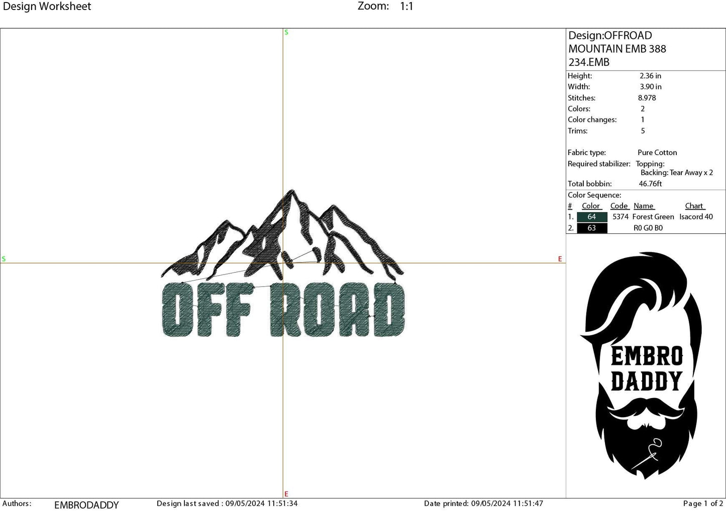 Machine Embroidery files, offroad, mountains, dst PES, xxx, hus & more