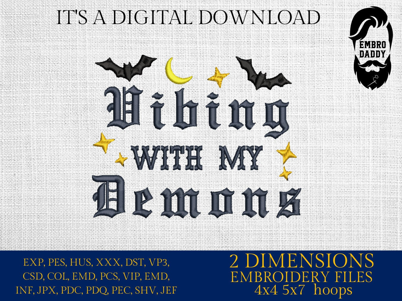 Machine Embroidery files, Dark Humor, Funny, Sarcasm, Sarcastic , Halloween, PES, DST, xxx, hus and more