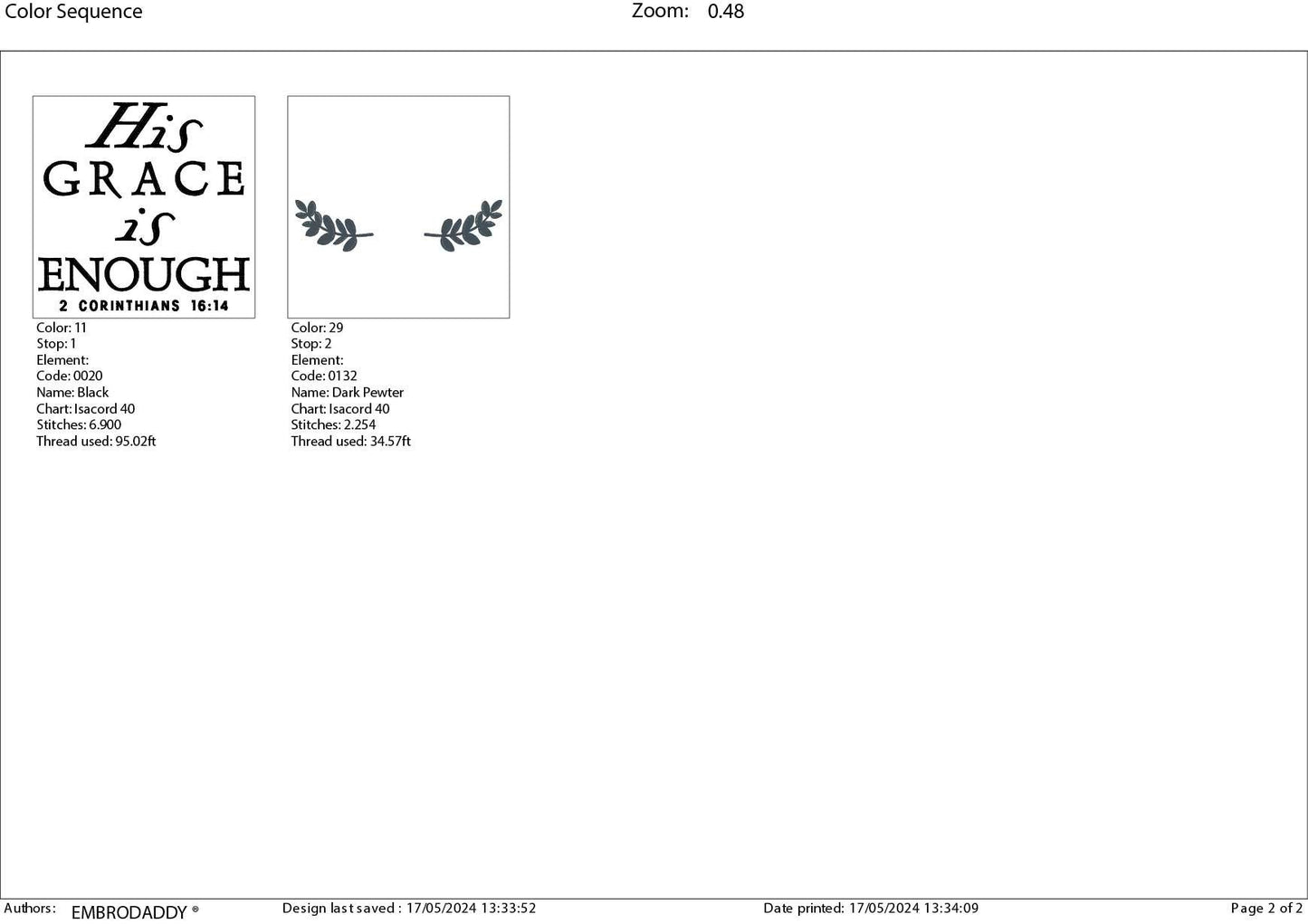 Machine Embroidery files, His grace is enough, DST, PES, xxx, hus & more