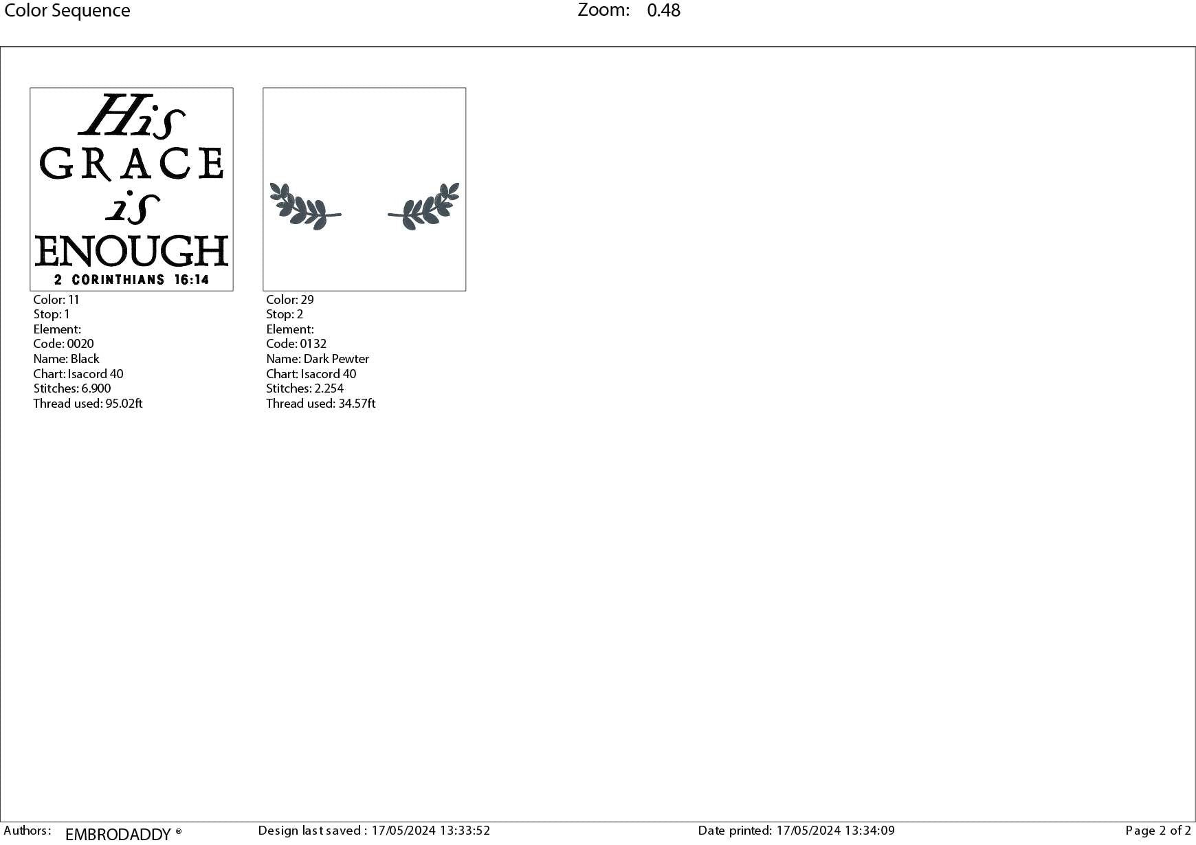 Machine Embroidery files, His grace is enough, DST, PES, xxx, hus & more