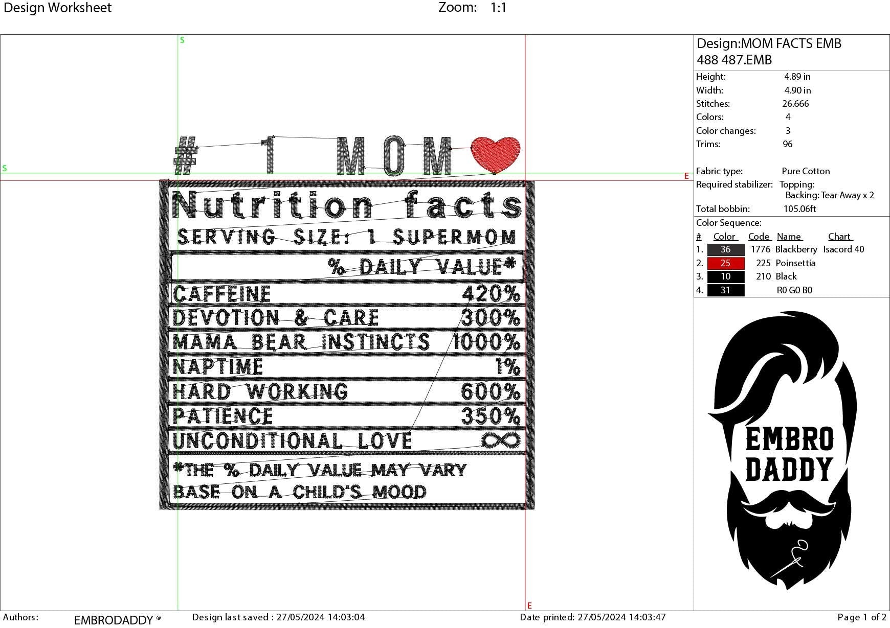 Machine Embroidery files, Mom facts, PES, dst xxx, hus & more