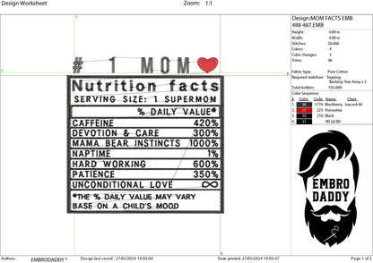 Machine Embroidery files, Mom facts, PES, dst xxx, hus & more