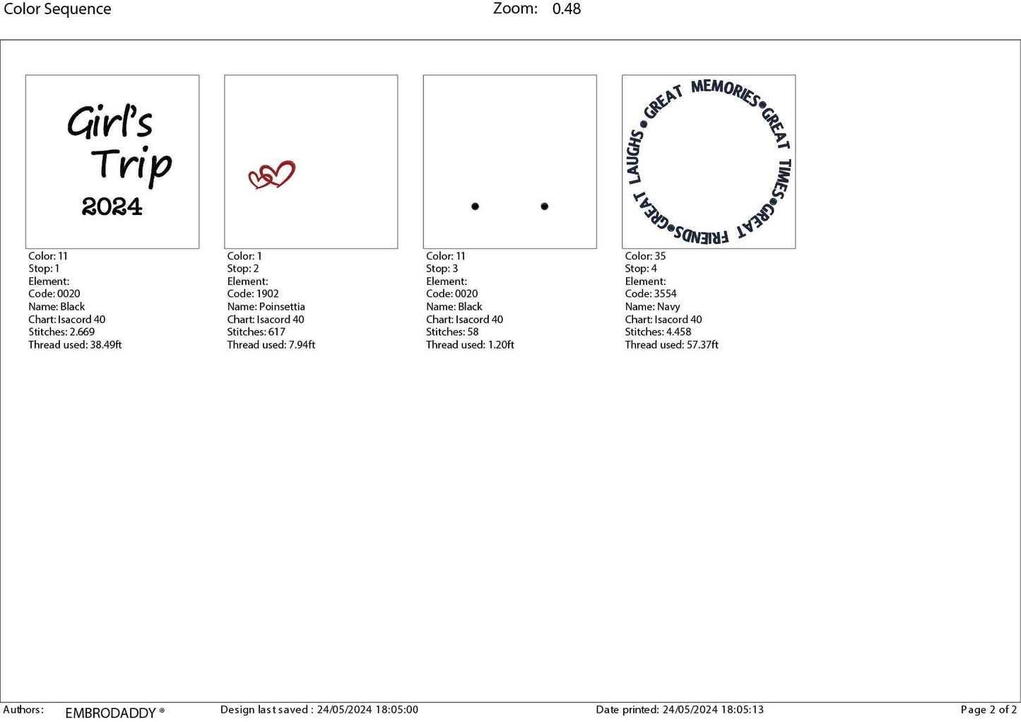 Machine Embroidery files, Girls trip 2024 , PES, xxx, hus & more