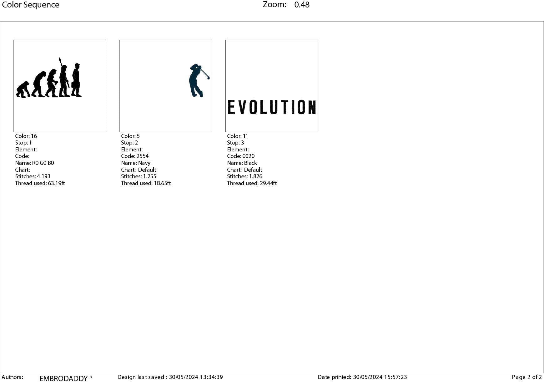 Machine Embroidery files, evolution, golf, PES, DST, hus & more