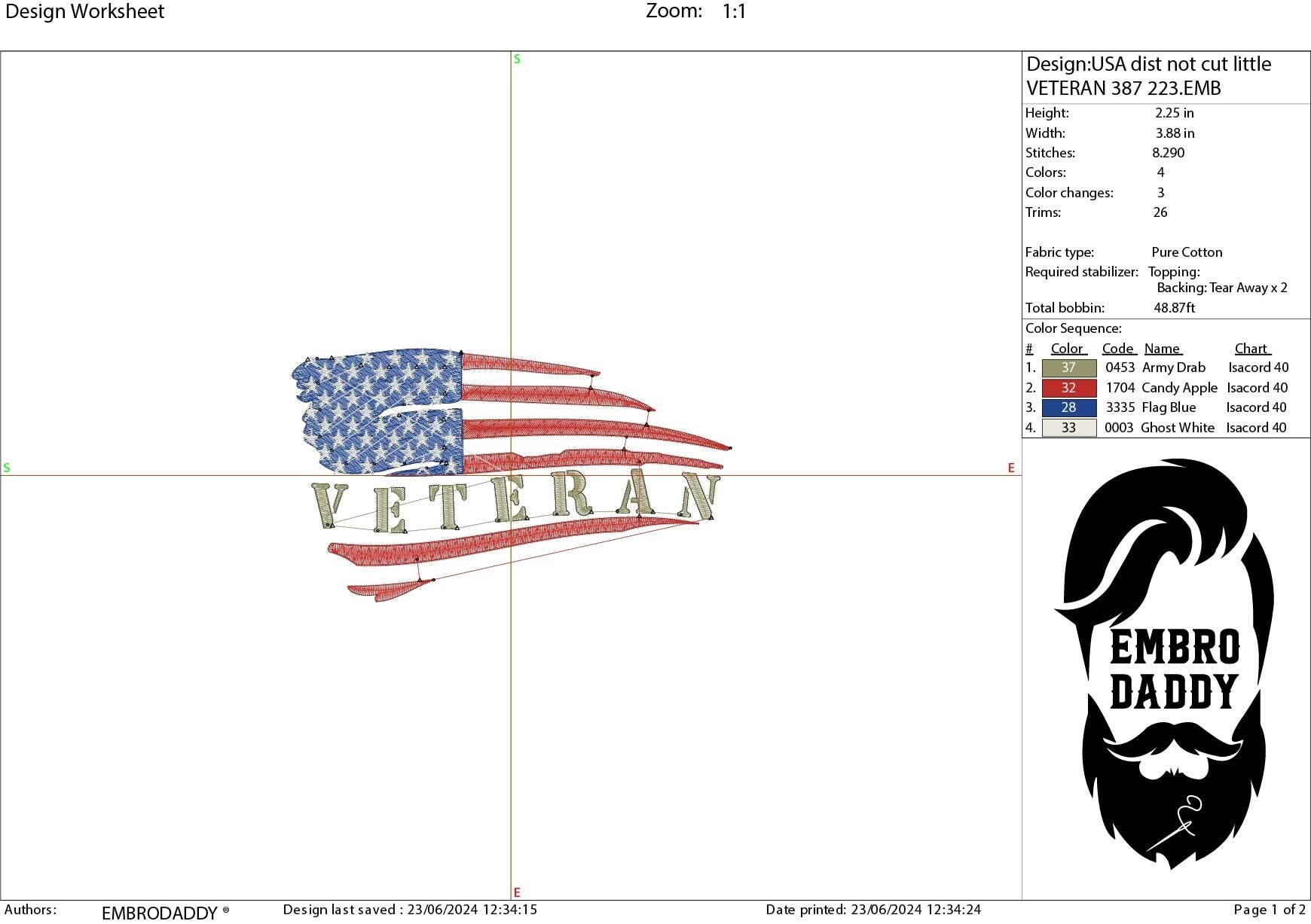 Machine Embroidery files, American Flag, veteran, PES, dst, xxx hus & more
