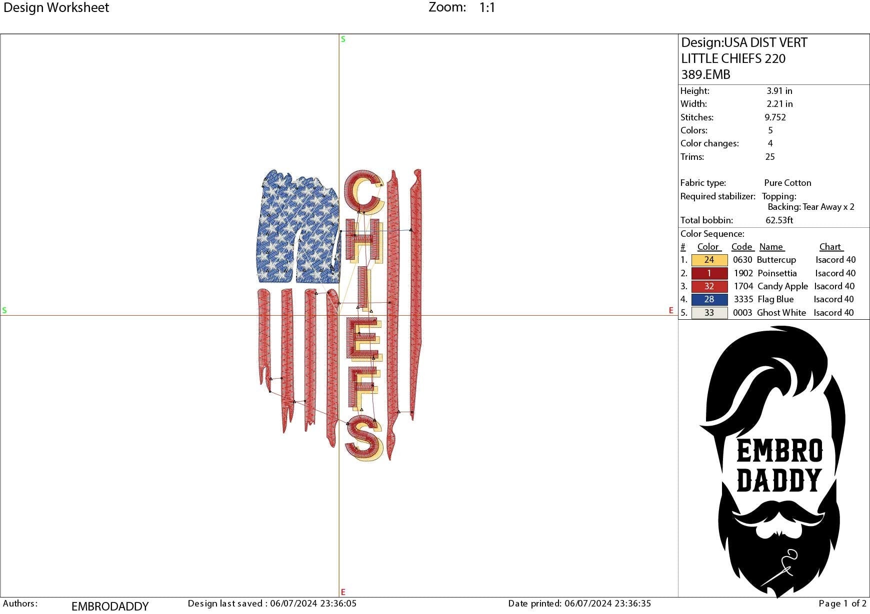 Machine Embroidery files, American Flag, chiefs, PES, dst, xxx hus & more