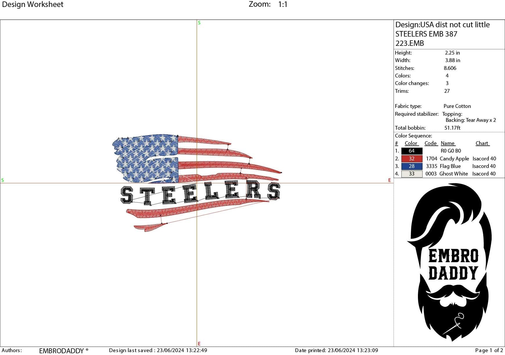 Machine Embroidery files, American Flag, steelers, PES, dst, xxx hus & more