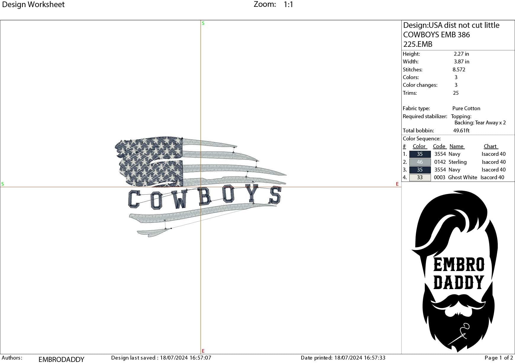 Machine Embroidery files, American Flag, cowboys, PES, dst, xxx hus & more