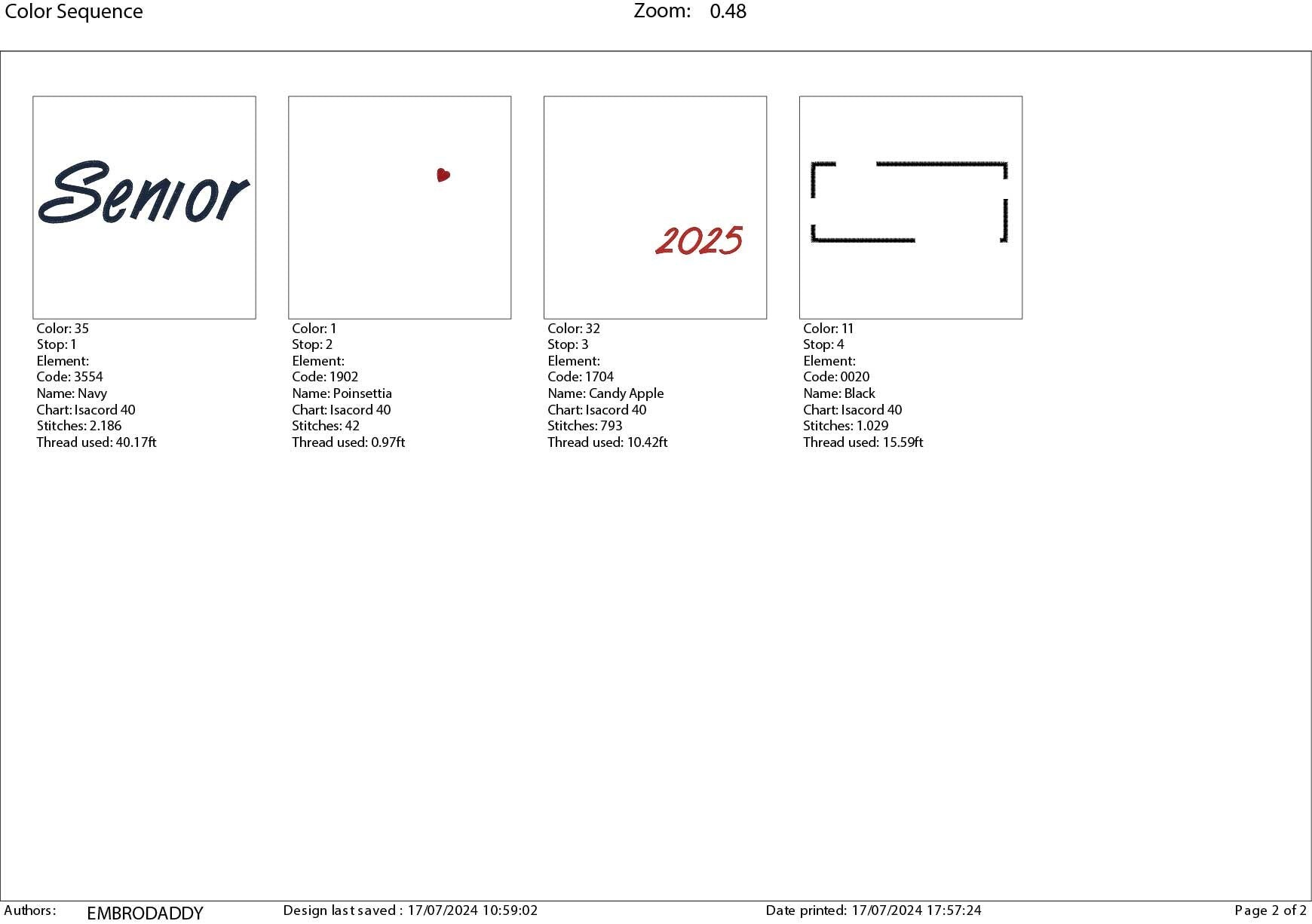 Machine Embroidery files, Senior 2025, PES, DST, xxx, hus & more