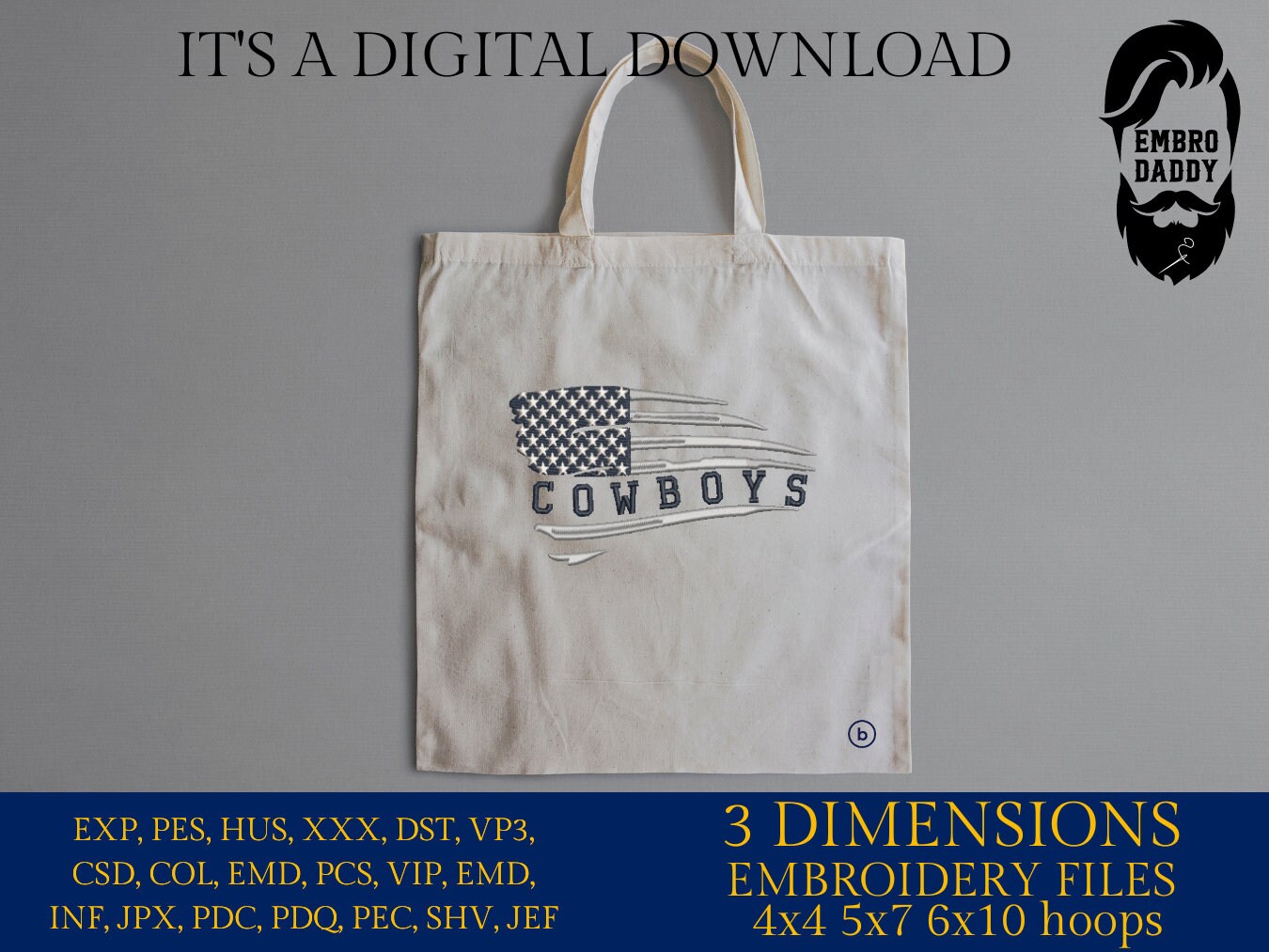 Machine Embroidery files, American Flag, cowboys, PES, dst, xxx hus & more