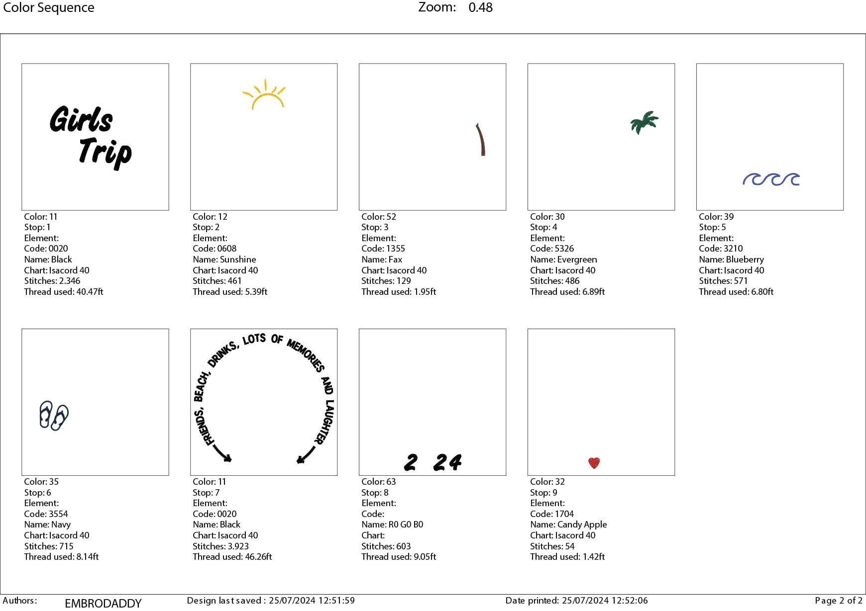 Machine Embroidery files, Girls trip 2024 , PES, xxx, hus & more