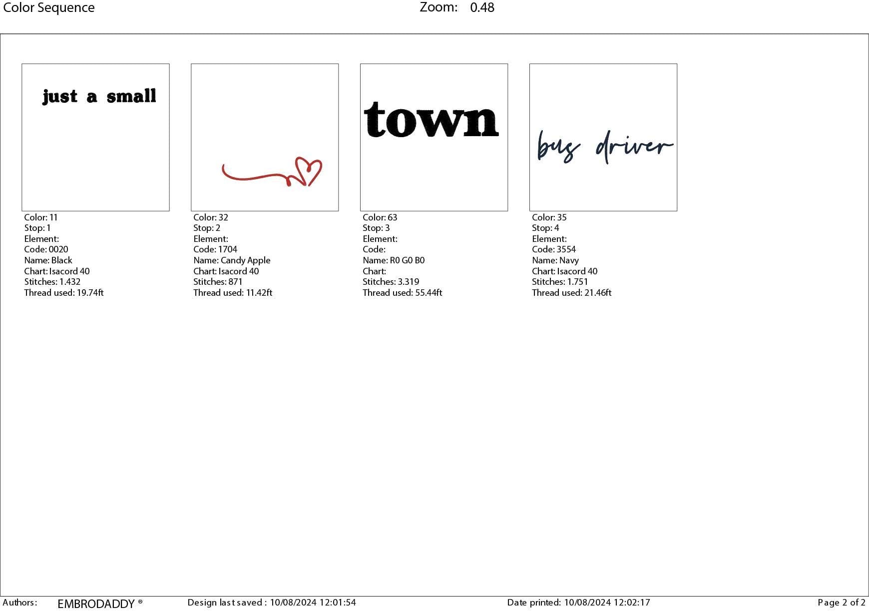 Machine Embroidery files, just a small town bus driver, PES, xxx, hus & more