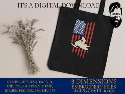 Machine Embroidery files, USA flag, snowmobile, PES, DST, xxx, hus & more