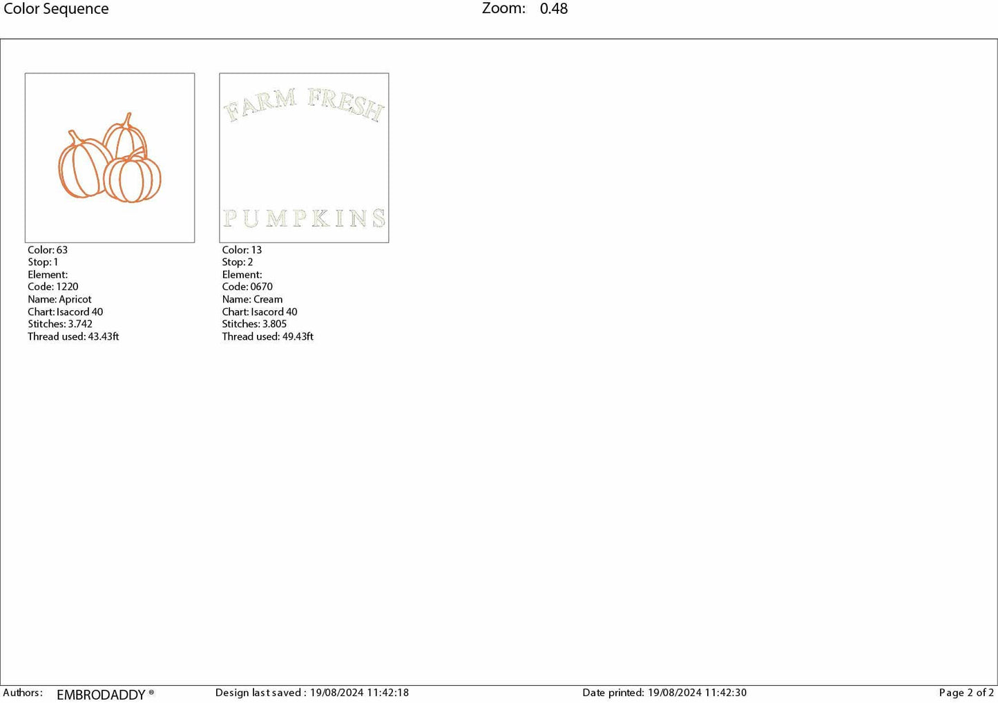 Machine Embroidery files, Farm Fresh Pumpkins, Autumn, Fall, PES, DST, xxx, hus & more