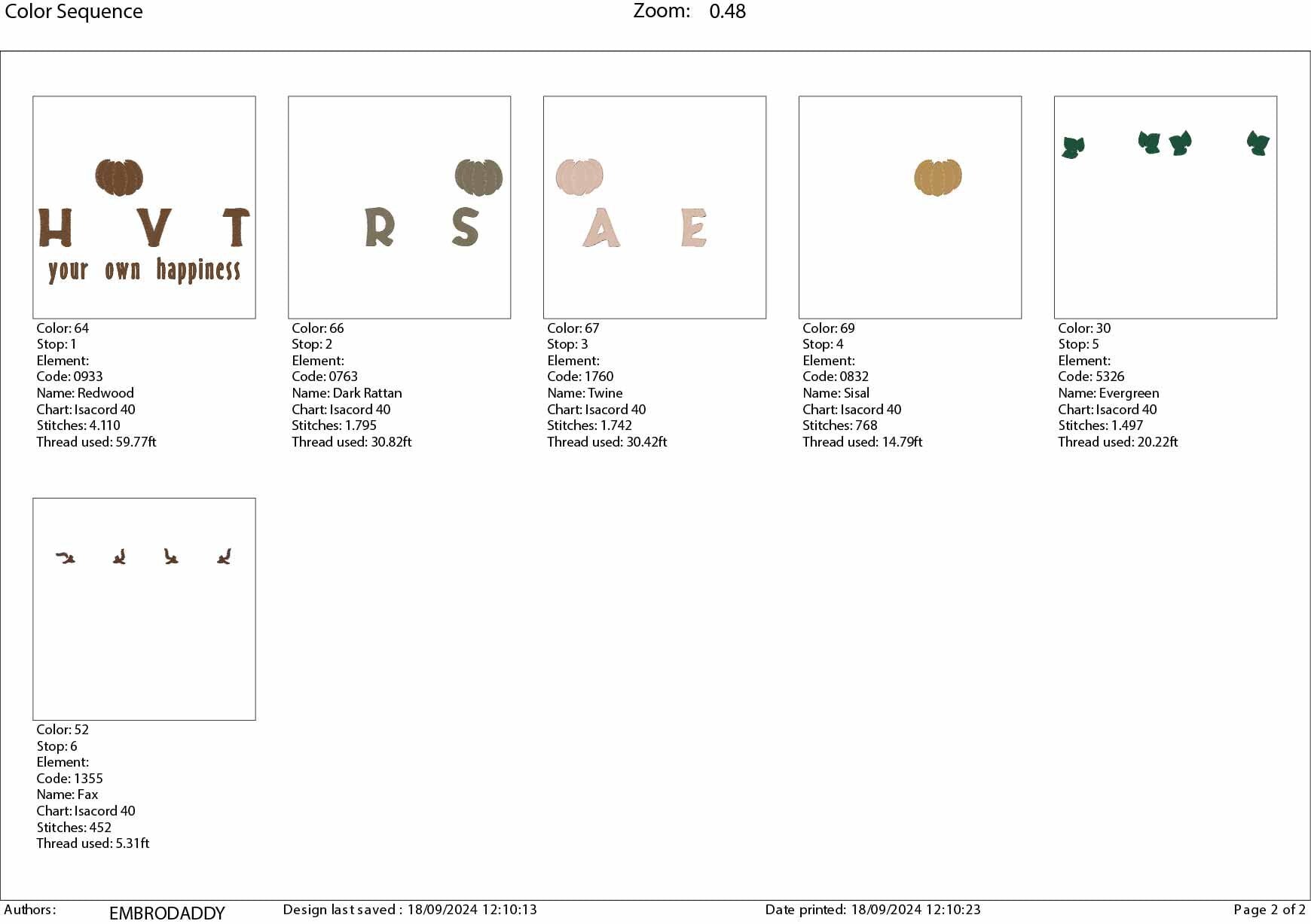 Machine Embroidery files, Harvest Your Own Happiness, Fall, Trendy, Pumpkins, Pumpkin, autumn, DST, xxx, hus & more