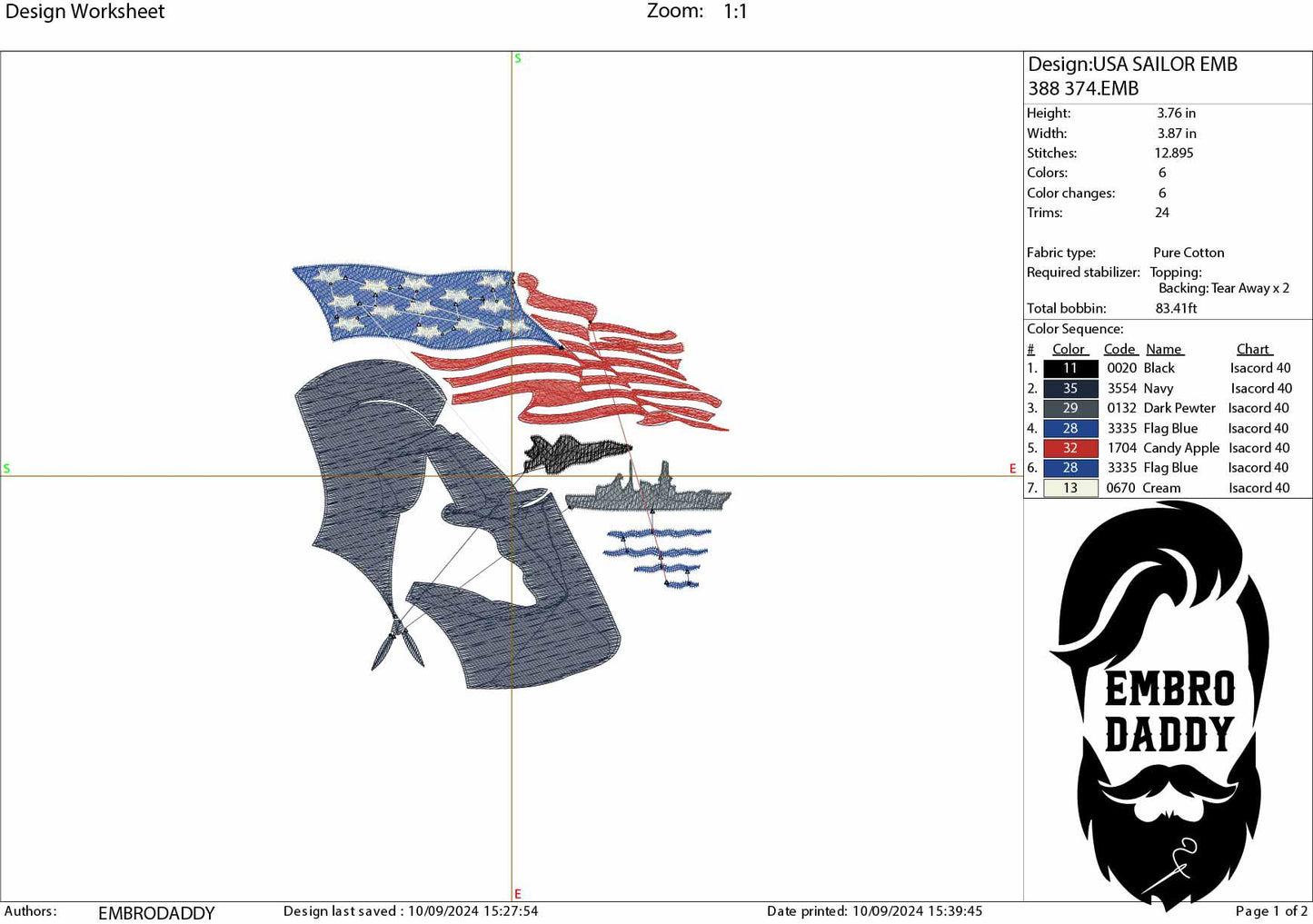 Machine Embroidery files, USA flag, US Sailor, American Soldier, United States Navy, PES, xxx, hus & more