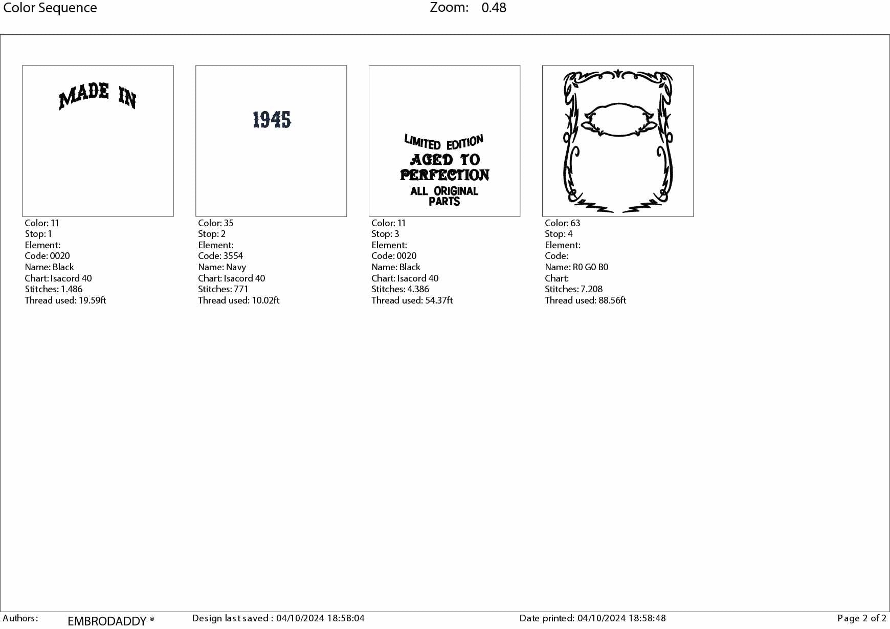 Machine Embroidery files, made in 1945 aged to perfection pes, birthday funny embroidery files, gift idea PES, DST, xxx, hus & more