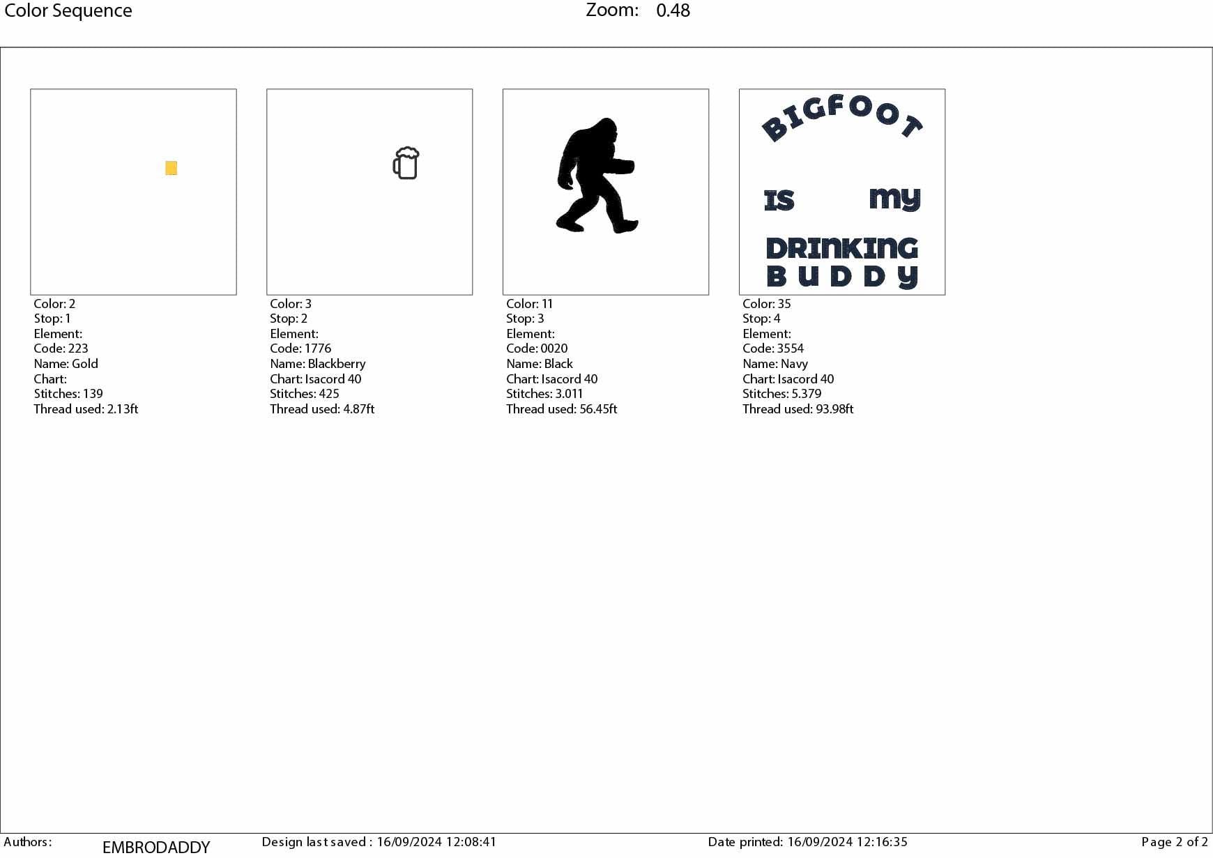 Machine Embroidery files, bigfoot drinking buddy, PES, xxx, hus & more
