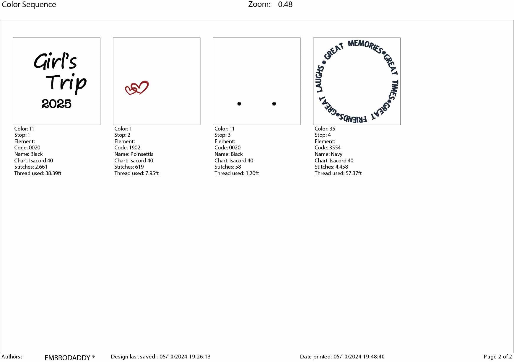 Machine Embroidery files, Girls trip 2025 , PES, xxx, hus & more