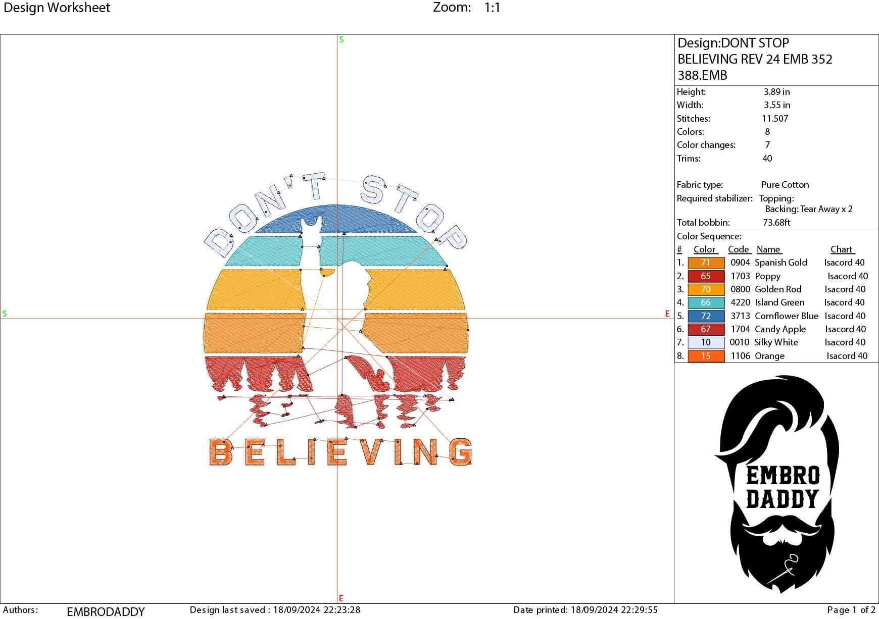 Machine Embroidery files, bigfoot, don't stop believing, PES, xxx, hus & more